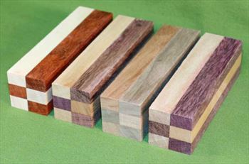 Blank #732 - Segemented Blanks - Set of 6 ~ 1 1/2" x 1 1/2" x 5 1/2" ~ $29.99